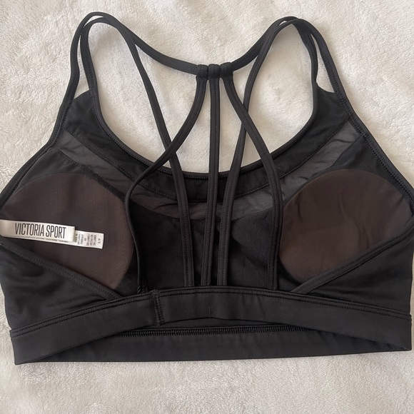 Black Sports Bra - Picture 2 of 3